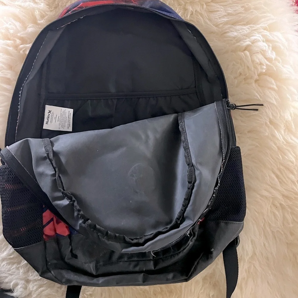 Hurley Blue/ Orange Large Unisex Backpack